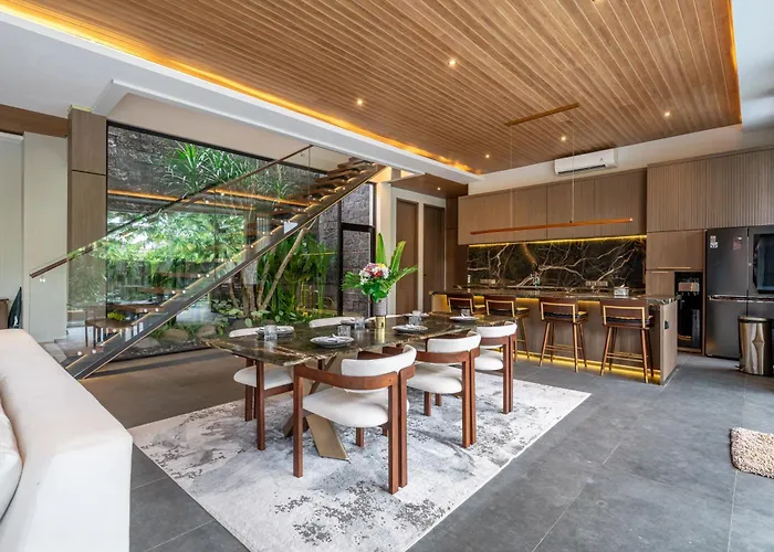 Lila - Family And Group Retreat With Private Pool In Pererenan