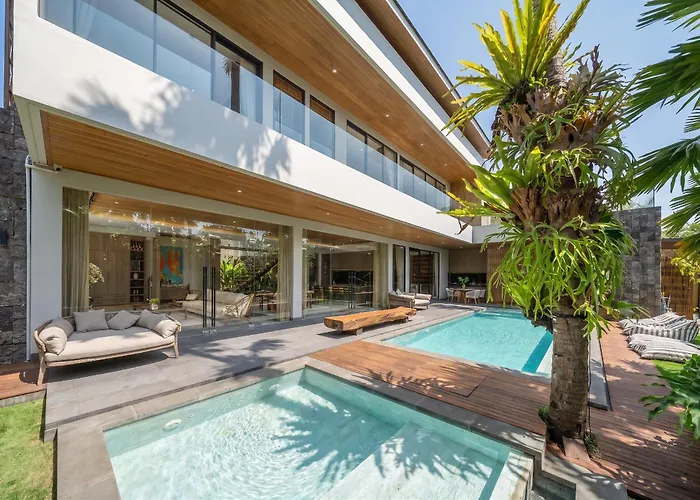 Lila - Family And Group Retreat With Private Pool In Pererenan